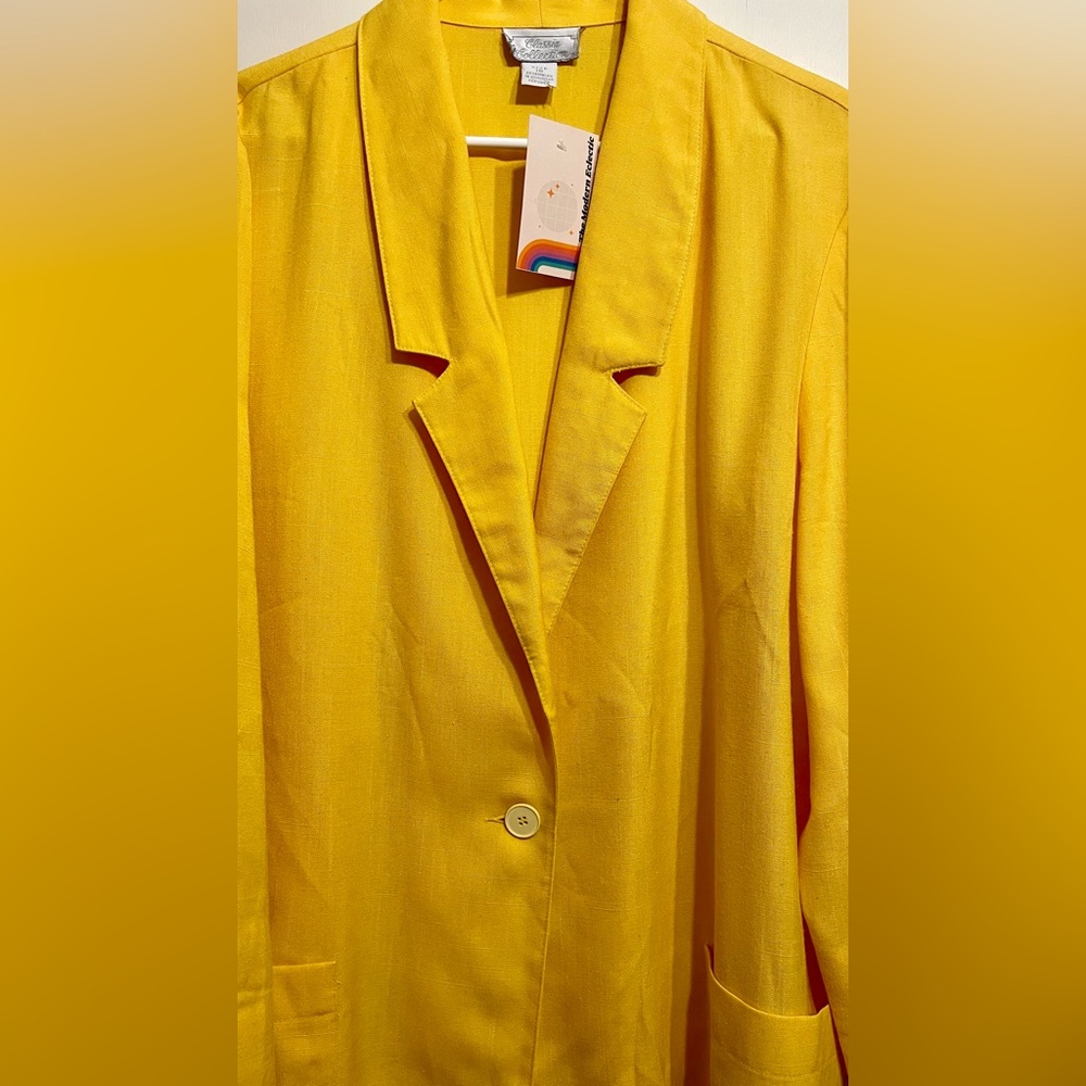 Vintage classic collection blazer